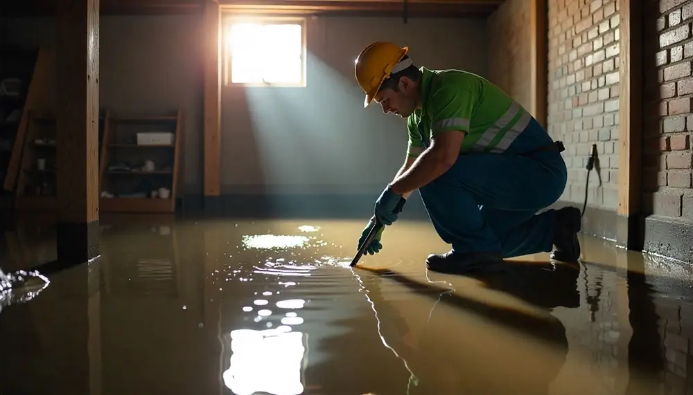 Professional water damage restoration services in Gibson, GA